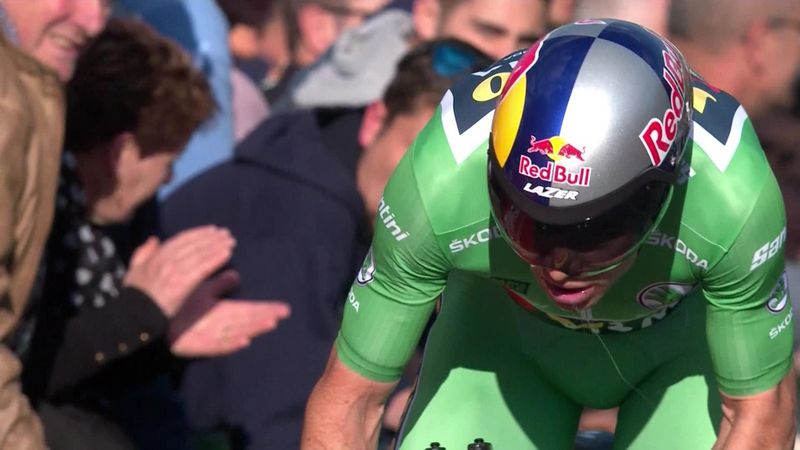 Paris-Nice Stage 4 highlights as van Aert takes time trial victory