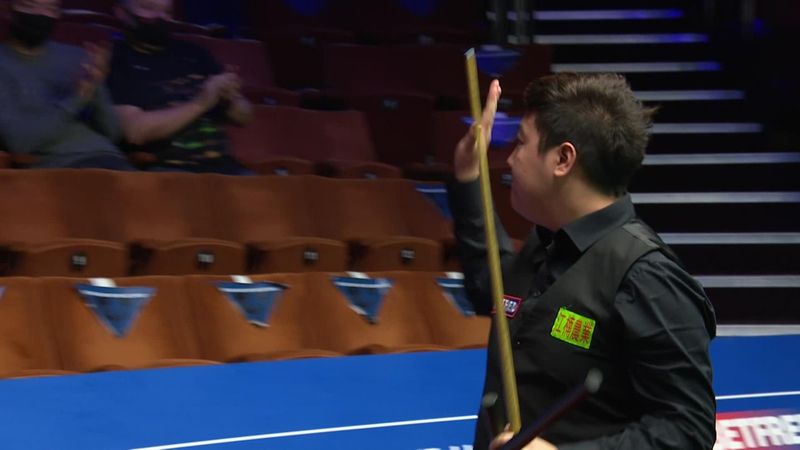 Awkward handshake alert as Yan completes victory over Gould