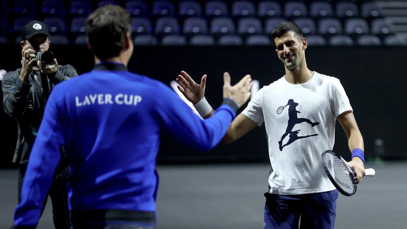 Djokovic, omaggio a Federer: "La sua grandezza vivrà per sempre"