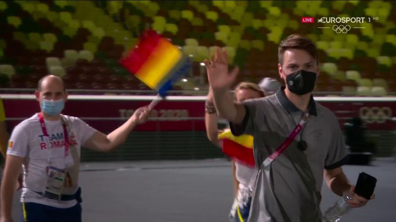 Jocurile Olimpice: Defilarea românilor