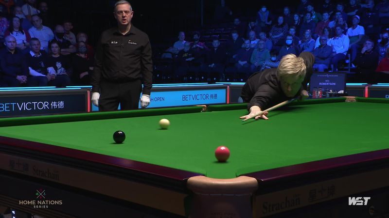 'Immaculate' - Robertson with 'spectacular' break of 140 in English Open final