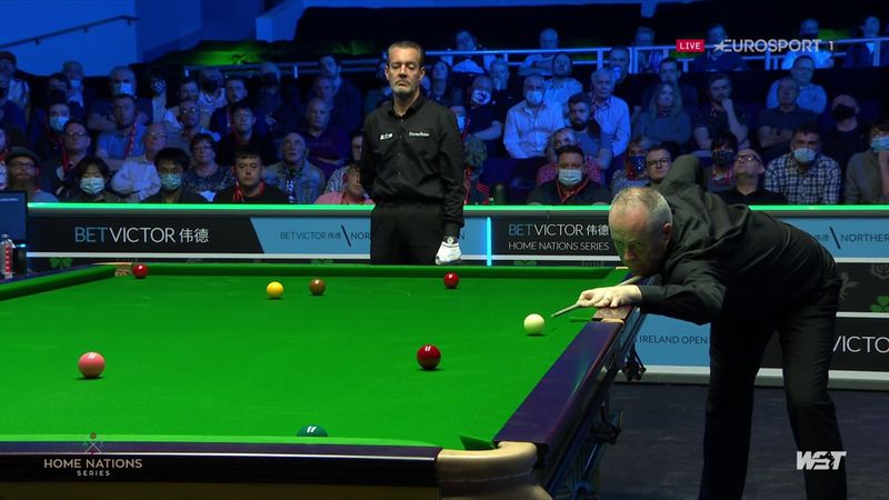 Watch one of the greatest clearances in snooker history from Higgins