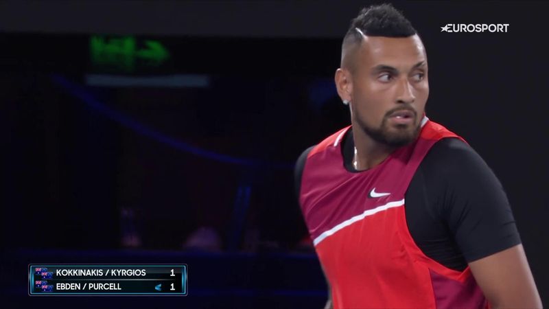 'Comedy' - Kyrgios fakes underarm serve, fires down huge delivery instead