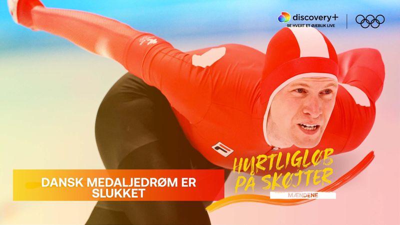 Dansk medaljehåb misser skuffende finalen i massestart - Se Viktor Hald Thorup skøjte i mål her