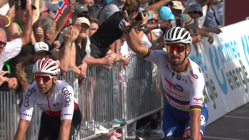 Sagan ends drought with Stage 3 win at Tour de Suisse