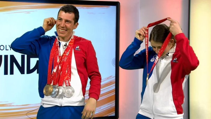 Tolle Geste: Fillon Maillet teilt Goldmedaille mit Braisaz-Bouchet