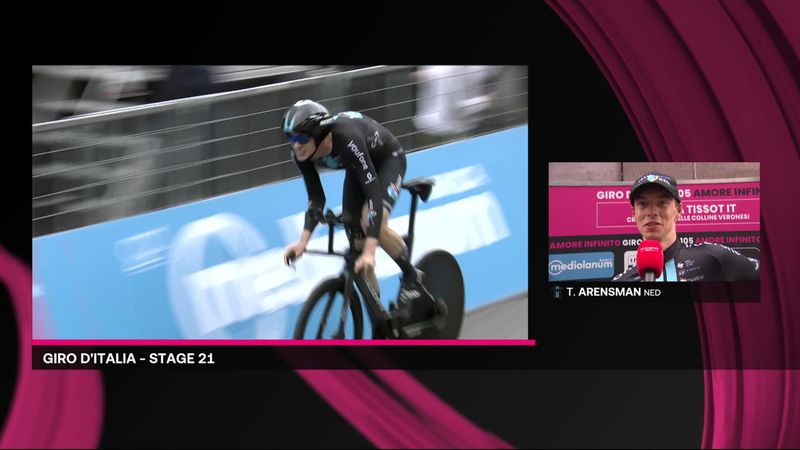 Giro d'Italia | "Ik heb geleerd wat nodig is om voor een klassement te gaan" Arensman over Giro