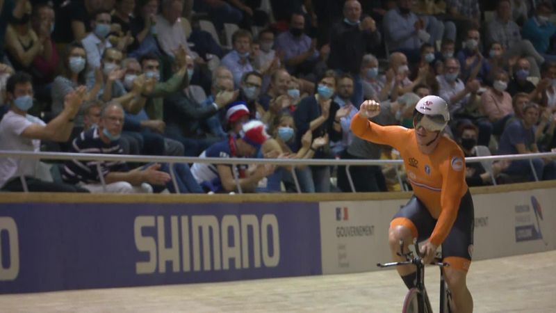 ‘That is phenomenal’ - Jeffrey Hoogland wows with stunning ride to win gold in the kilo