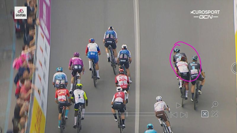 ‘A panty-filling moment' - The moment Gaviria almost sparked high-speed crash