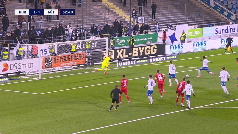 Henry-Pires penalty special goes wrong in Allsvenskan