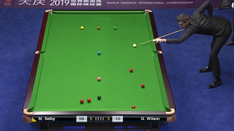 International Championship : Mark Selby's nice shot during decider against Gary Wilson