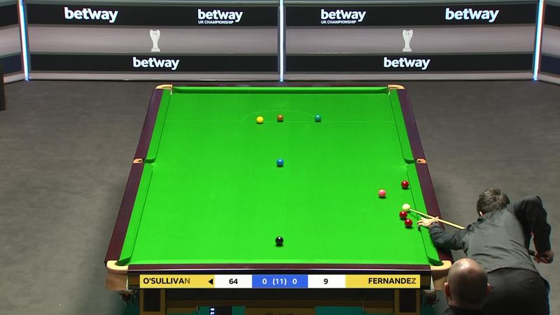‘A pretty spectacular fluke’ – O’Sullivan gets lucky at the UK Championship
