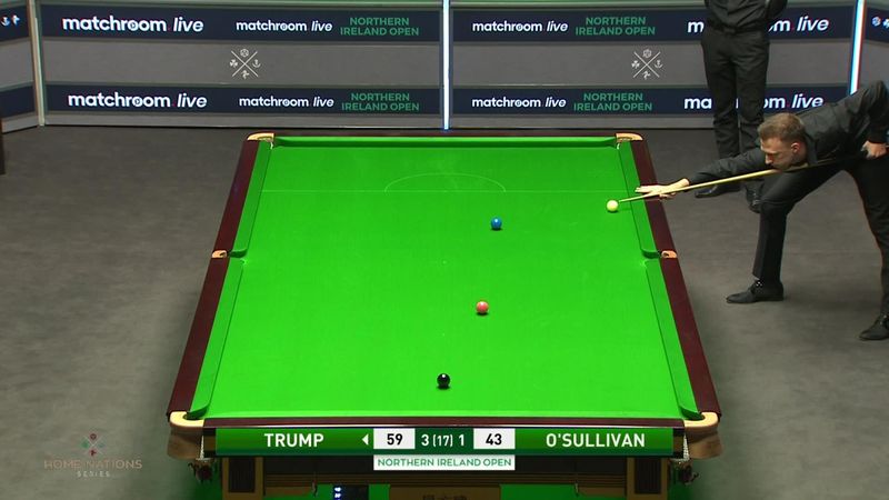 'Fabulous shot' - Trump's brown-blue combo opens up three-frame lead