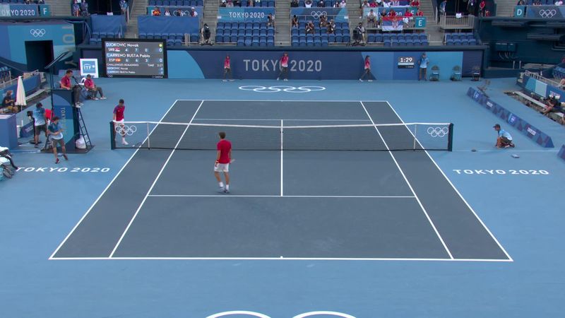 Tokyo 2020 | Nocak Djokovic slaat uit frustratie zijn racket doormidden