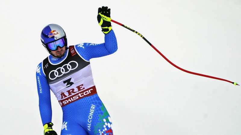 Italienske Dominik Paris vant VM i super-G