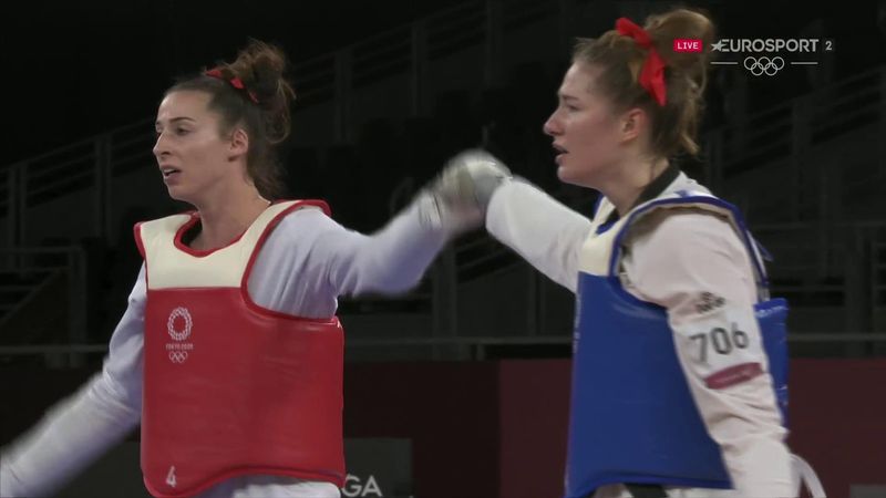 'She's a champion' - GB's Walkden wins bronze after semi-final agony