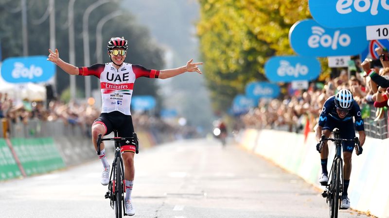 Final Il Lombardía: Pogacar vence al mejor Enric Mas en un festival del ciclismo español