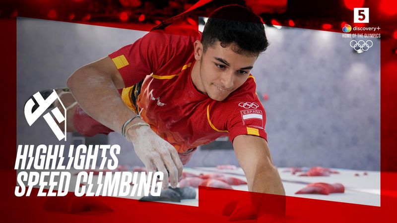Highlights: Spanier klatrede hurtigst i speed-finalen
