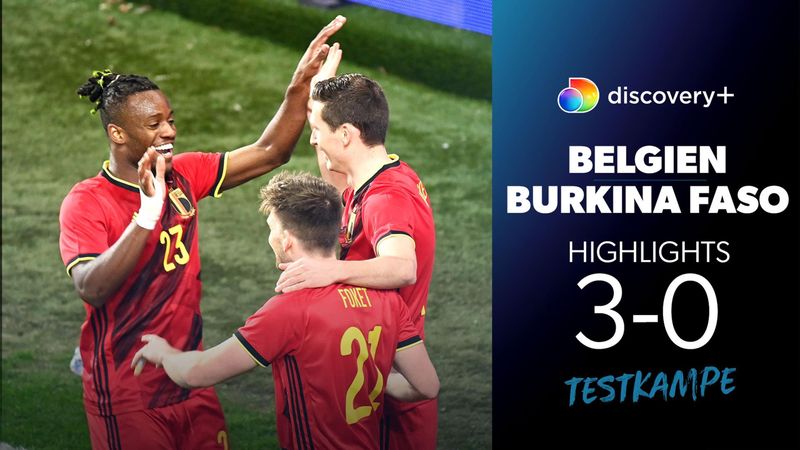 Highlights: Sikker belgisk sejr over undertippede Burkina Faso
