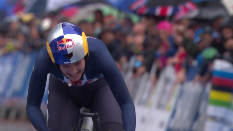 WATCH - Dygert's sensational ride to take the world title