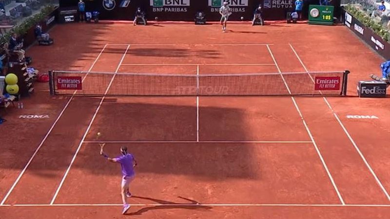 Atp Rom Highlights Dominic Thiem Scheitert An Im Achtelfinale An Sonego Tennis Video Eurosport