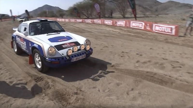 Da schauen alle genau hin: Das wohl schönste Auto der Rallye Dakar