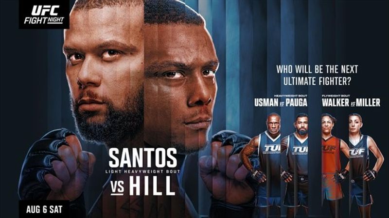 UFC Fight Night Las Vegas 59: Santos vs Hill, batalla a todo poder en el semicompleto