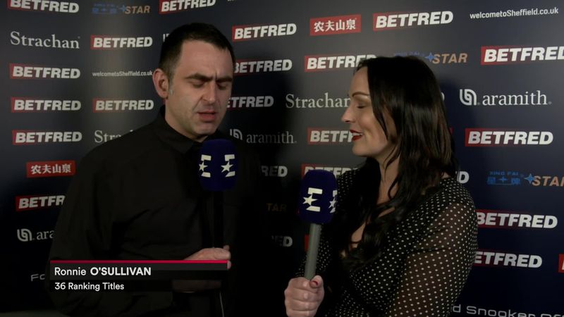 O'Sullivan - 'Trump's best game is better than mine - he's taken snooker to another level'