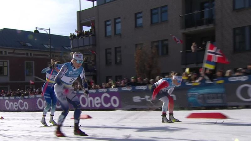 Falla pips Sundling in thrilling finish to Drammen Sprint Classic