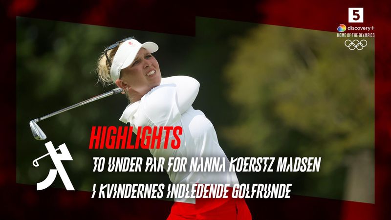 Highlights: Nanna Koerstz Madsen puttede sig til to under par i kvindernes indledende golfrunde