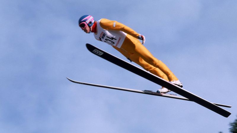 Olympia-Geschichte: Als ein Schwede den Skisprung revolutionierte
