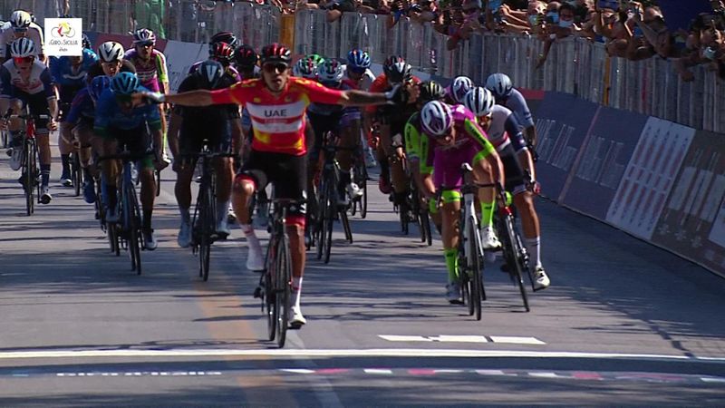 Molano wins again on Stage 2 at Giro di Sicilia