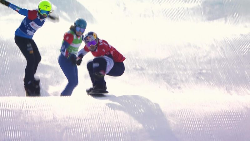 Winter Pass: Lo más destacado de la prueba de snowboardcross en el Secret Garden de Pekín 2022