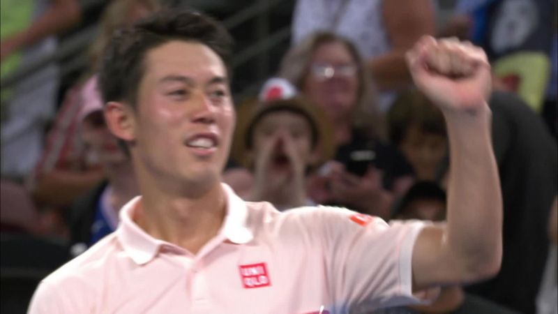 Nishikori seals ATP Brisbane triumph for 12th title
