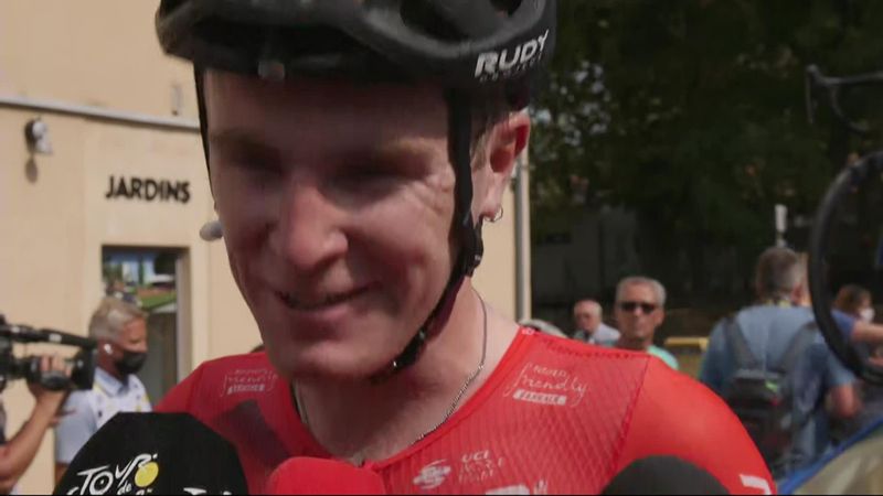 'We were all on our knees' - Wright gets emotional after being told he 'animated' the Tour