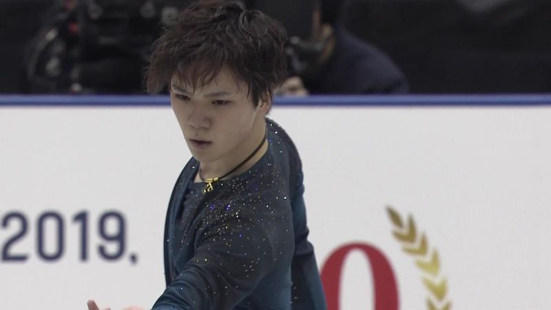 'Insane!' - Watch highlights of Shoma Uno's winning free skate at NHK Trophy