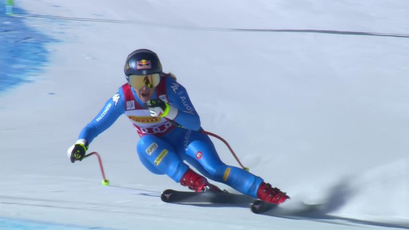 ‘Remarkable!’ - Goggia takes another downhill victory on home snow