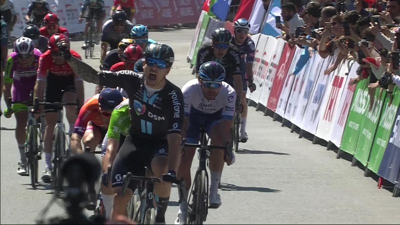 Tour of Turkey stage 5 highlights as Sam Welsford takes first professional win