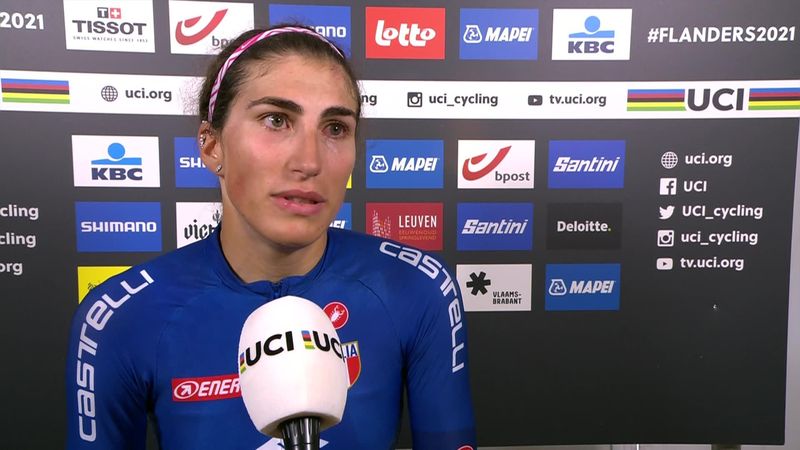 'It was a dream for me' - Elisa Balsamo reacts to road race world title win