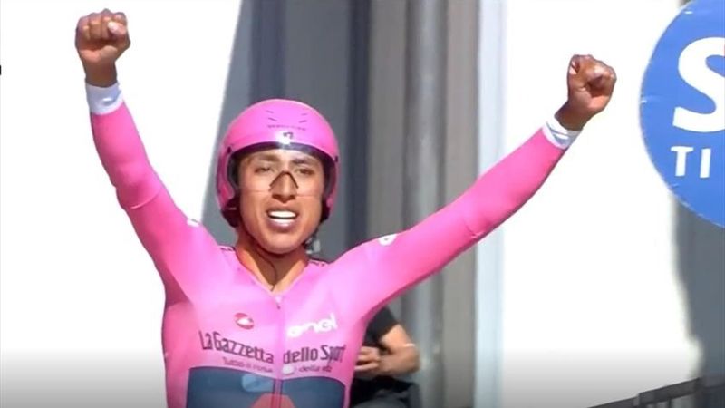 Jubel in Mailand: So holte sich Bernal den Giro-Gesamtsieg