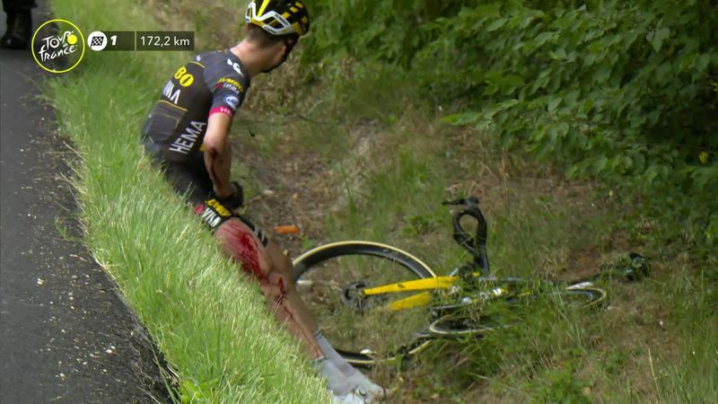 Stage 11 Crash sees bloodied Tony Martin abandon Tour de France