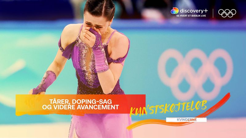Highlights: På trods af doping-skandale dansede Kamila Valieva sig tårevædet i kunstskøjte-finalen
