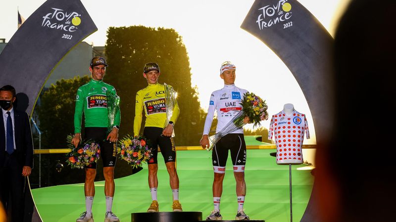 Nézd vissza a 2022-es Tour de France díjátadó ceremóniáját