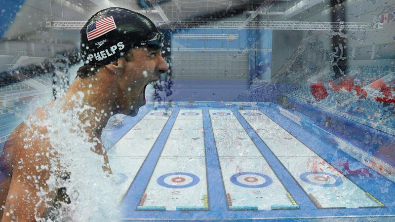 La piscine des JO 2008 est devenue… l'arène du curling pour 2022 : sa transformation en images