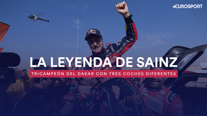 La leyenda de Sainz en el Dakar: Tricampeón con tres coches diferentes en dos continentes