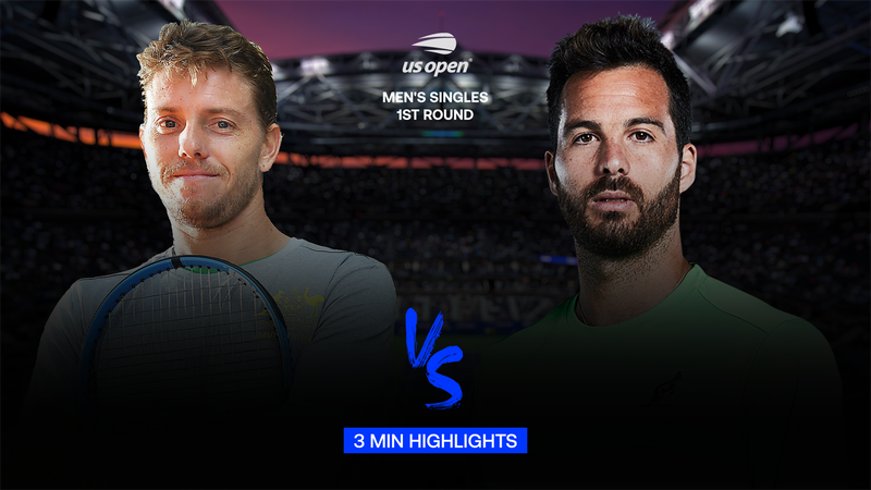 Us Open 1 Runde Daniil Medvedev Federico Delbonis Highlights Tennis Video Eurosport