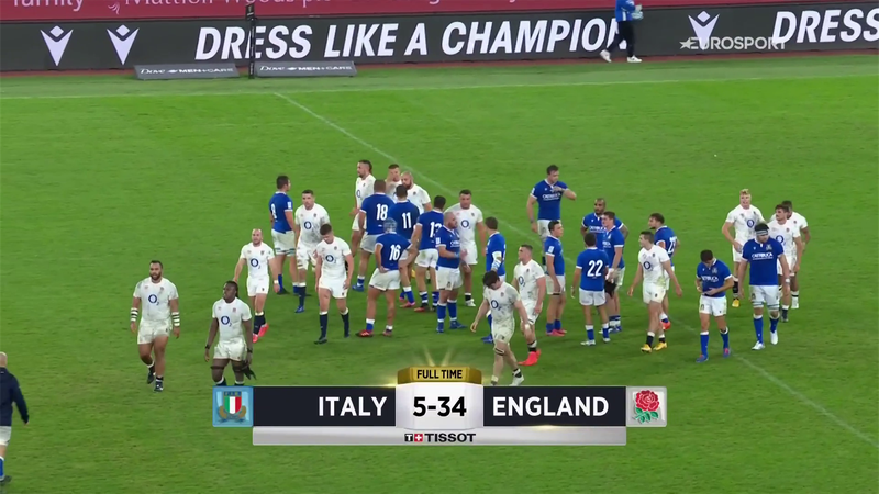 Italia battuta dall'Inghilterra 5-34, gli highlights