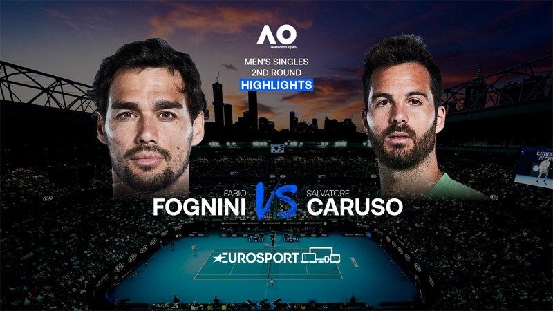 Highlights: Fognini edges out compatriot Caruso in epic deciding tie-break