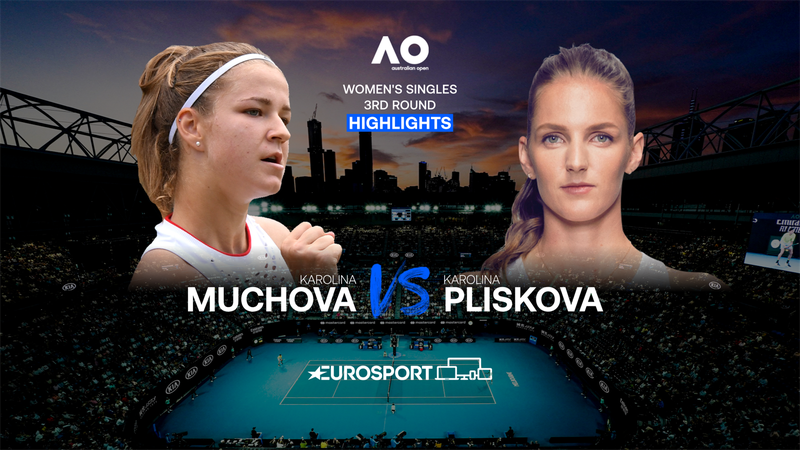 Highlights: Muchova knocks out sixth seed Pliskova in straight sets