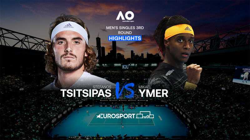 Highlights: Tsitsipas eases past Ymer in straight sets